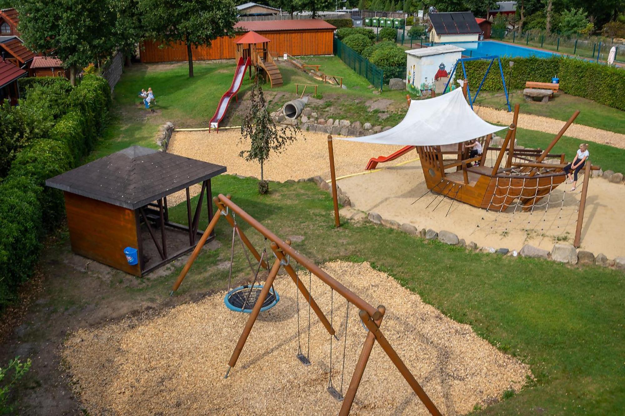 Apartmán Ferienpark Auf Dem Simpel - Dreibettzimmer Soltau Exteriér fotografie